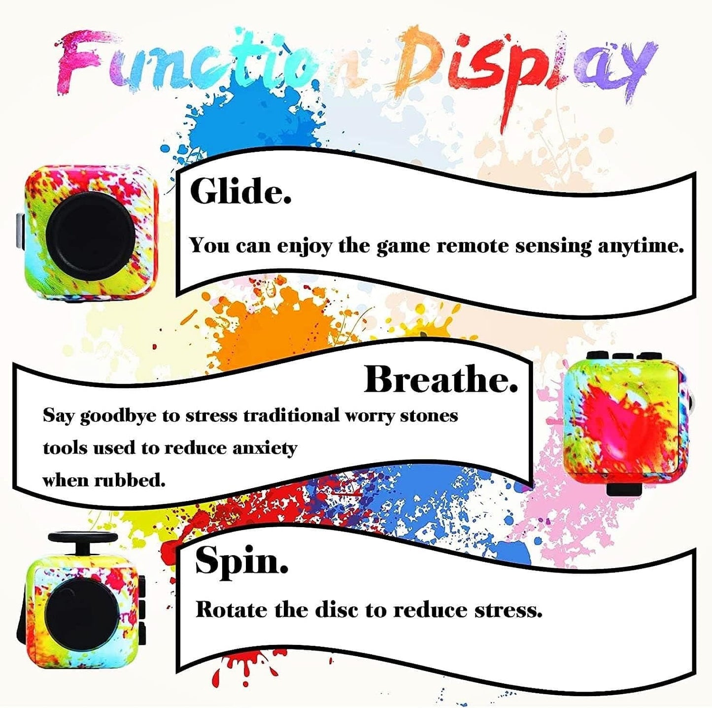 Fidget Cube For Stress Relief